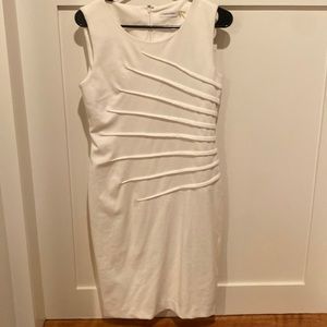 Calvin Klein white dress sleeveless size 8
